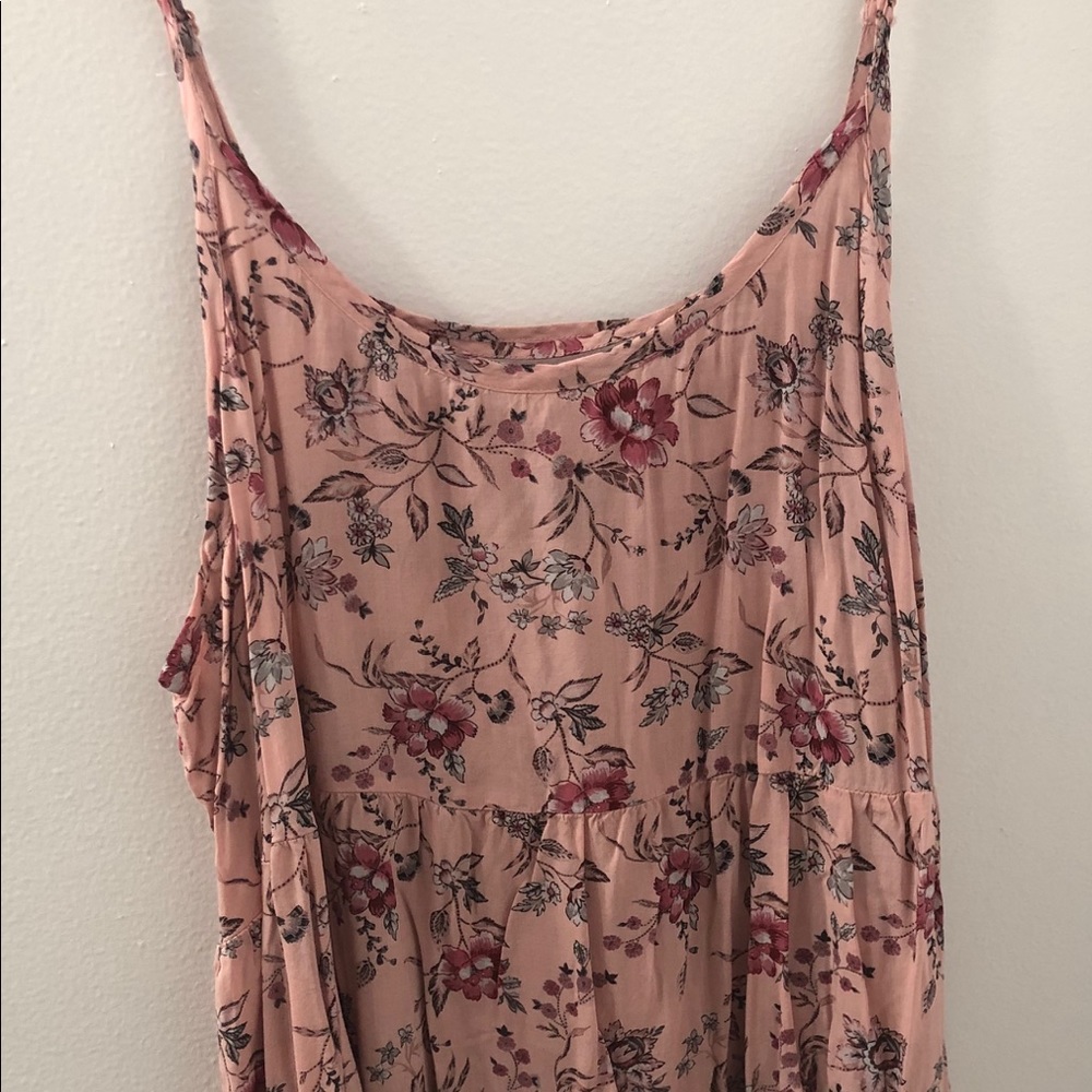 Torrid Spaghetti Strap Floral Tunic